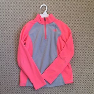 North Face quarter zip fleece! Slightly used.